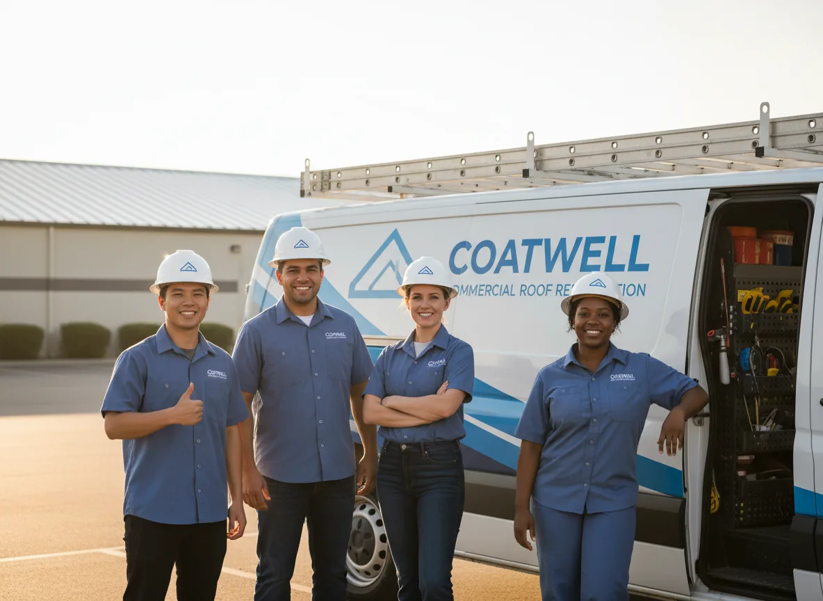 Commercial roof coating company in Fernwood, MS